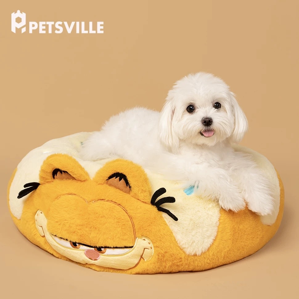 PETSVILLE派思维加菲猫联名 甜甜圈加菲猫 53*53*16cm