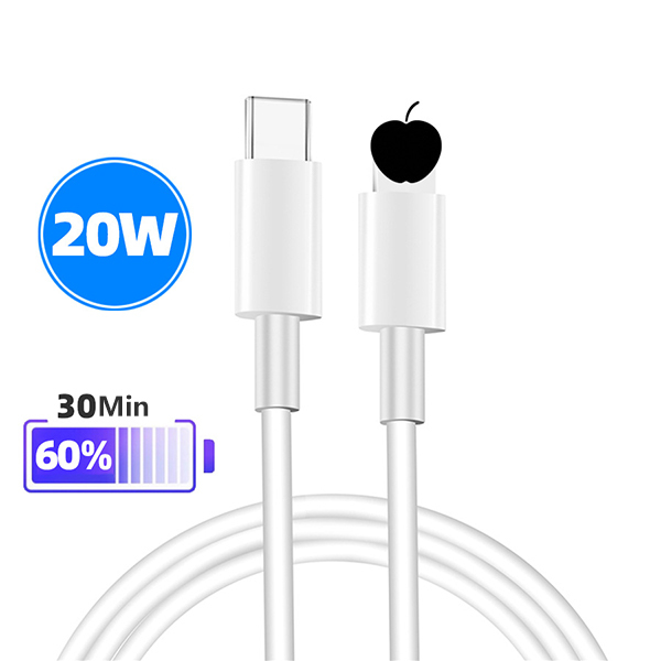 AKI Japan Apple iPhone 20W Fast Charging Cable USB-C TO Lighting (1m) (A0098)