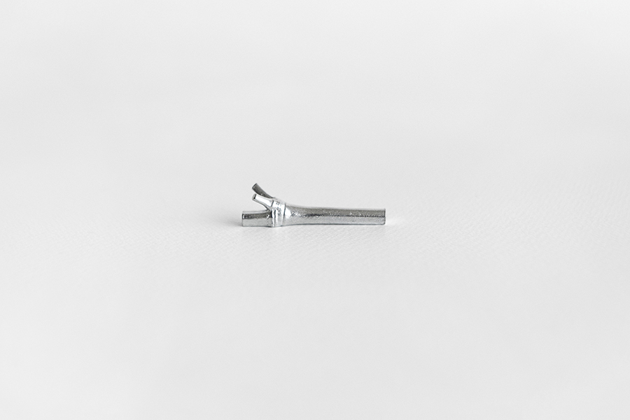 公長齋小菅-竹枝筷架 / 錫合金