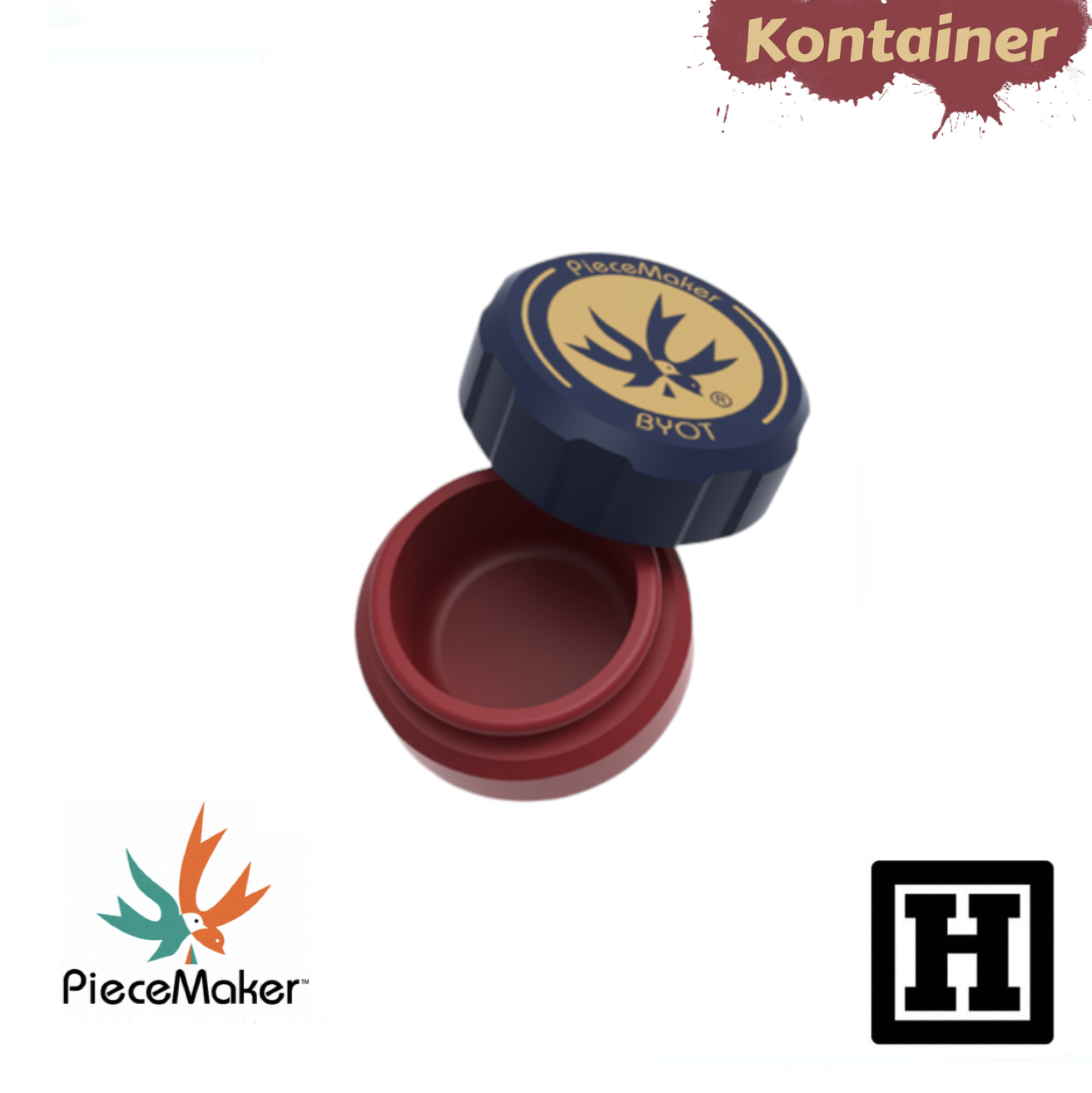 Piecemaker Kontainer 矽膠儲存罐