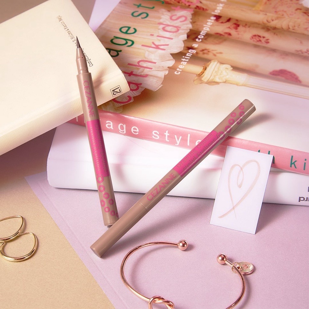 【 現貨｜預購 】Cezanne Drawing Double eyelid Eyeliner 雙眼皮眼線液筆 全3色 日本