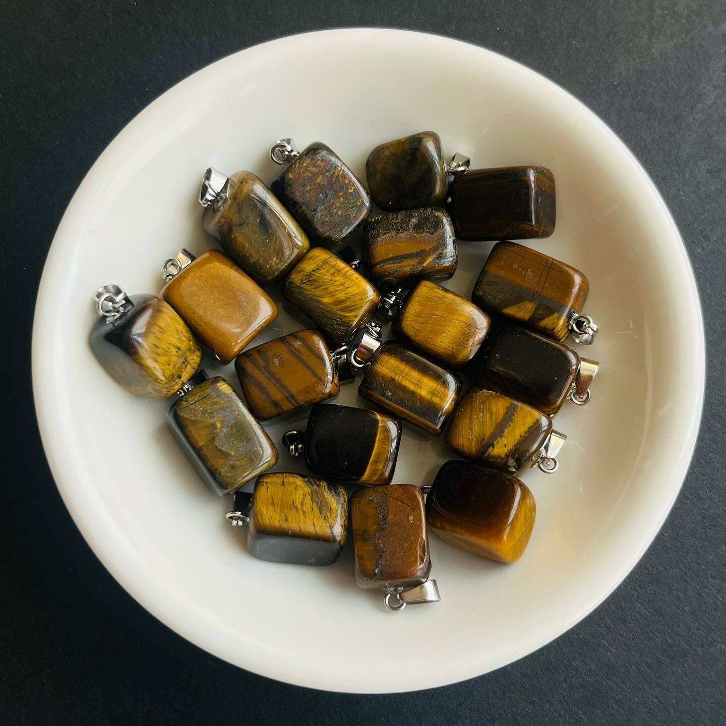 [原石] 虎眼石 水晶吊墜