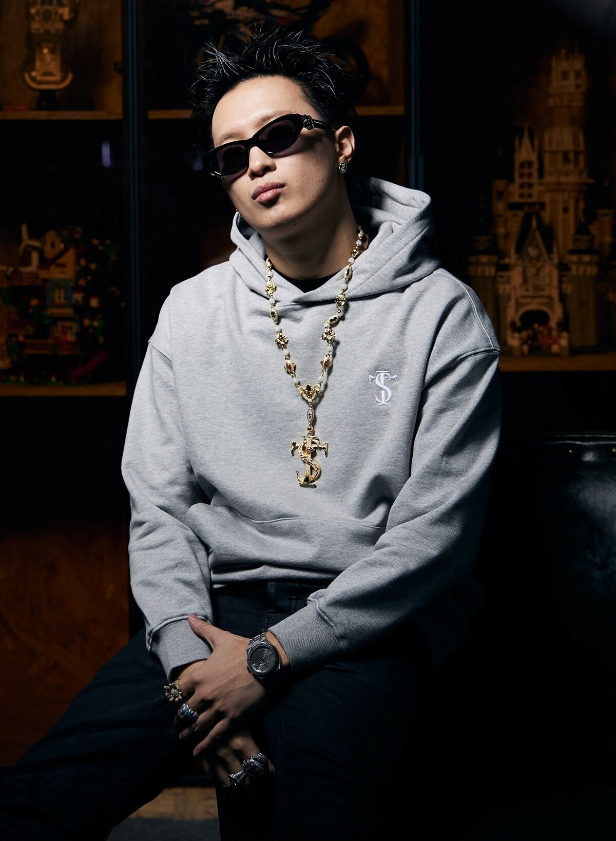 ASEN同款 STK SmallTownKid 刺繡小標 多色基礎 帽T