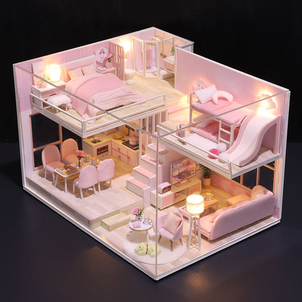 AKI Japan DIY handmade Fendai sweetheart cabin loft style A0123