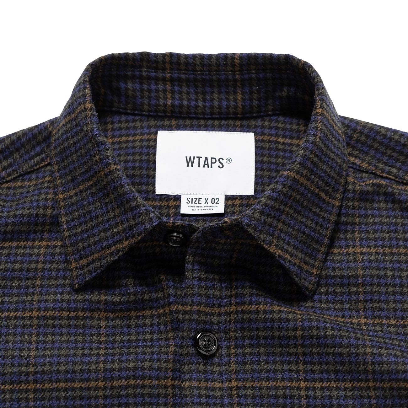 Wtaps 242WVDT-SHM03 DECK /LS / COTTON. TWILL. TEXTILE
