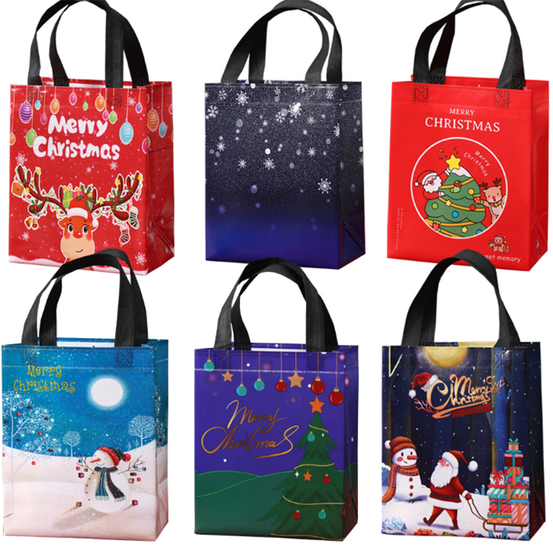 聖誕節覆膜禮品袋  MC2132