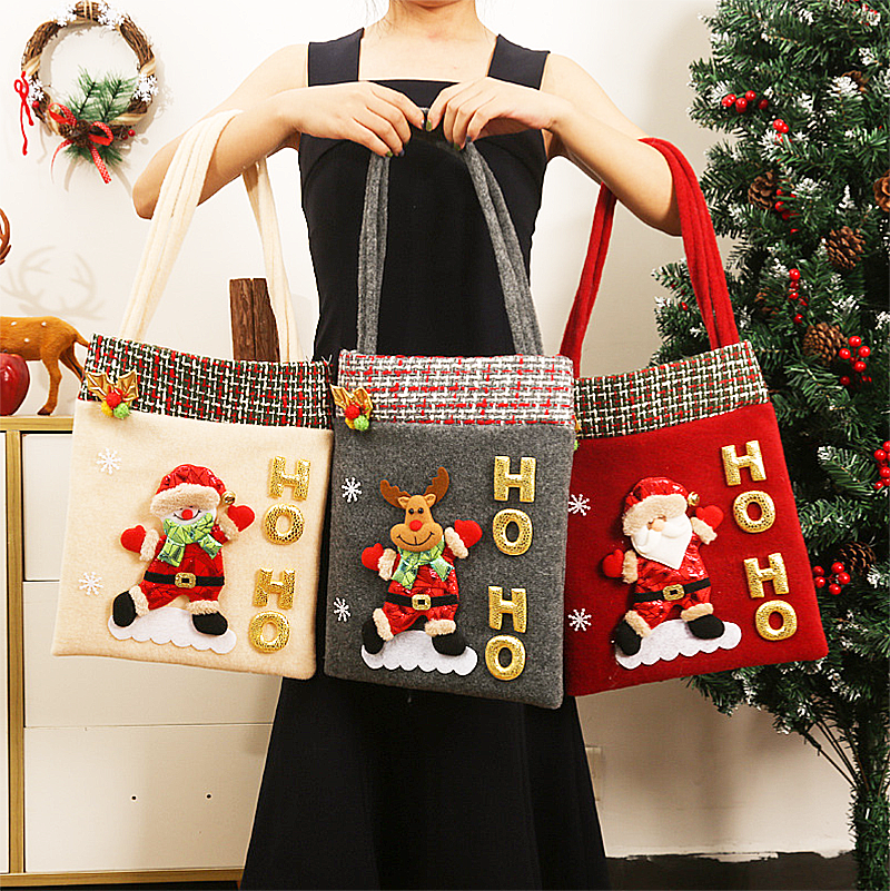 聖誕禮物大號布藝袋 MC3342