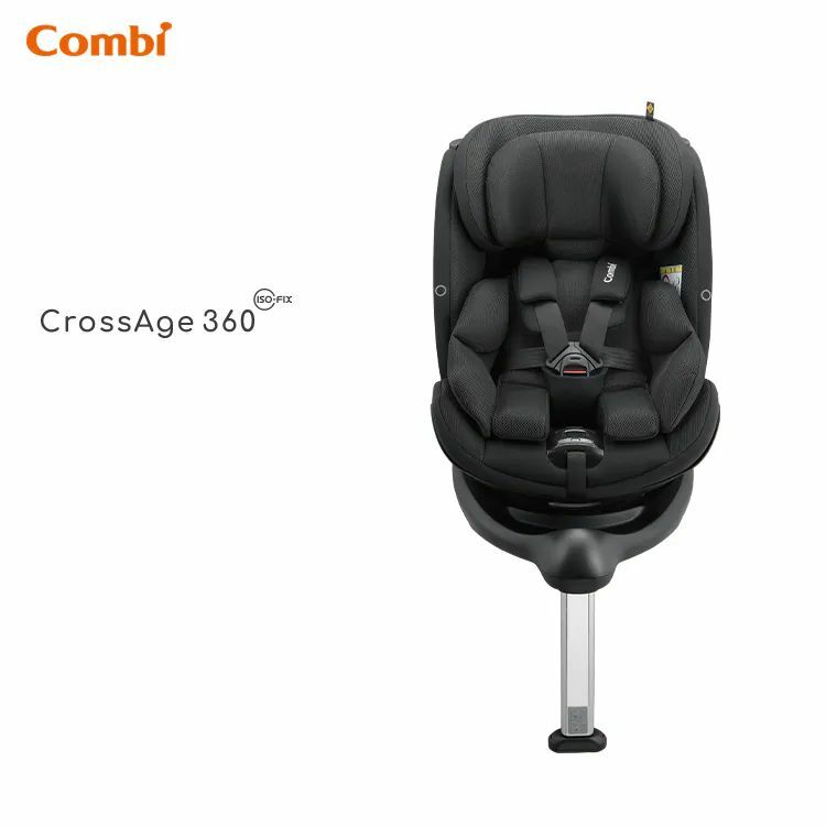 Combi CrossAge 360 ISOFIX 成長型汽車安全座椅 (黑色) 81364