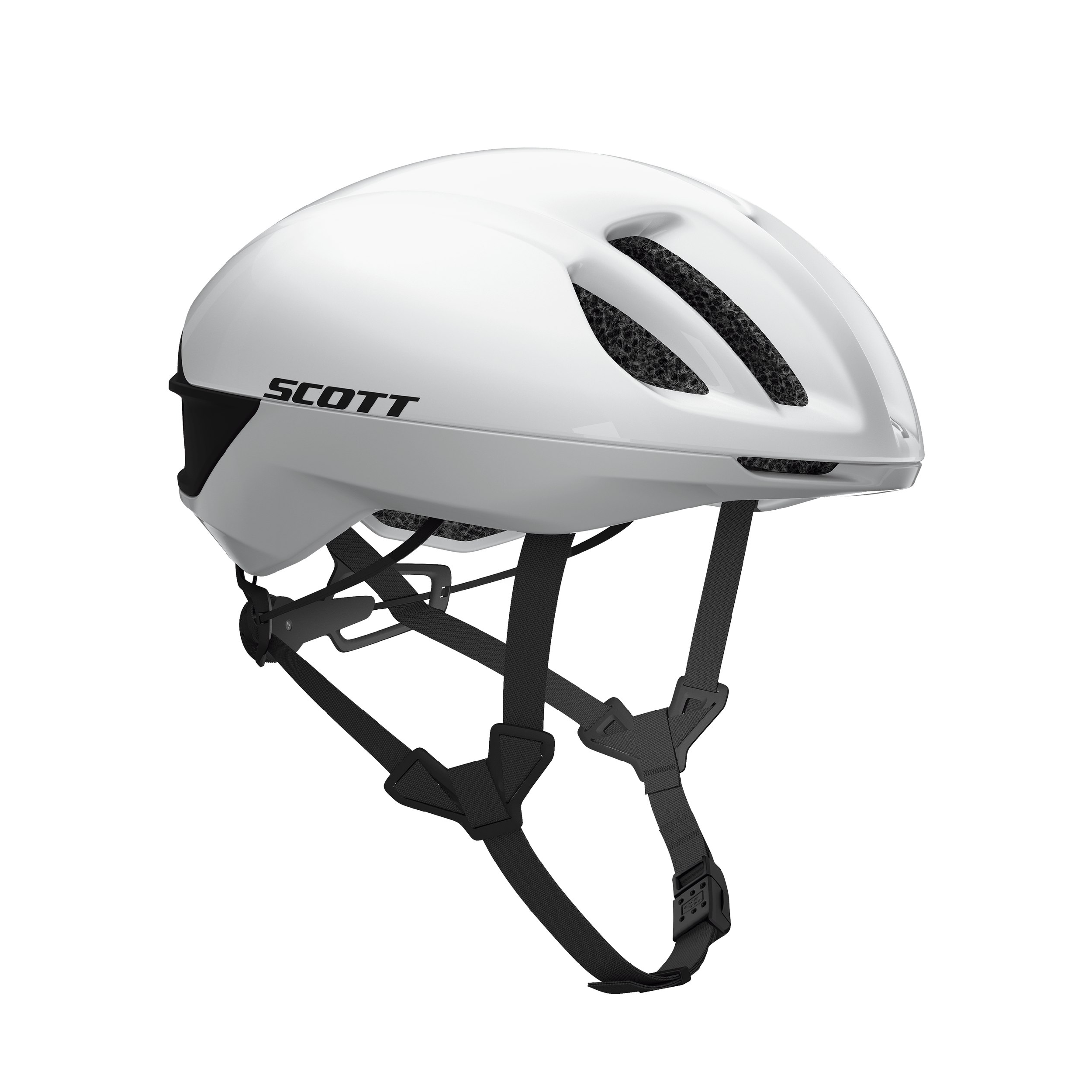 【SCOTT】Cadence Plus (CE) 空氣力學安全帽 / White 霧白
