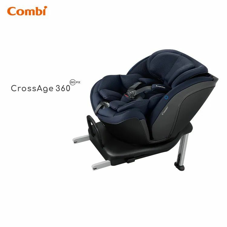 Combi CrossAge 360 ISOFIX 成長型汽車安全座椅 (深藍色)  81363