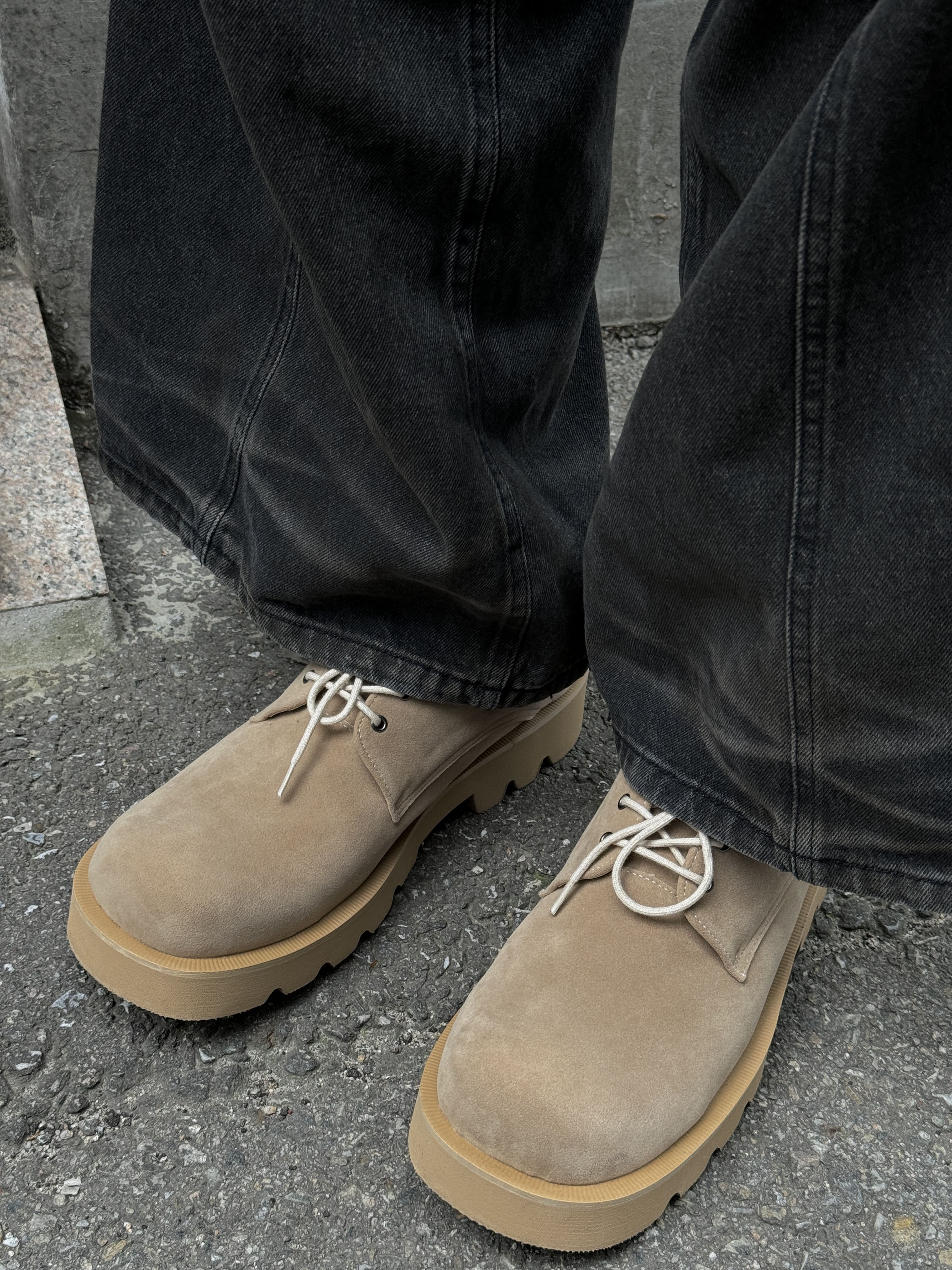 [BEST] 廢土荒原 麂皮 沙漠色 增高 鋸齒鞋（部分現貨）