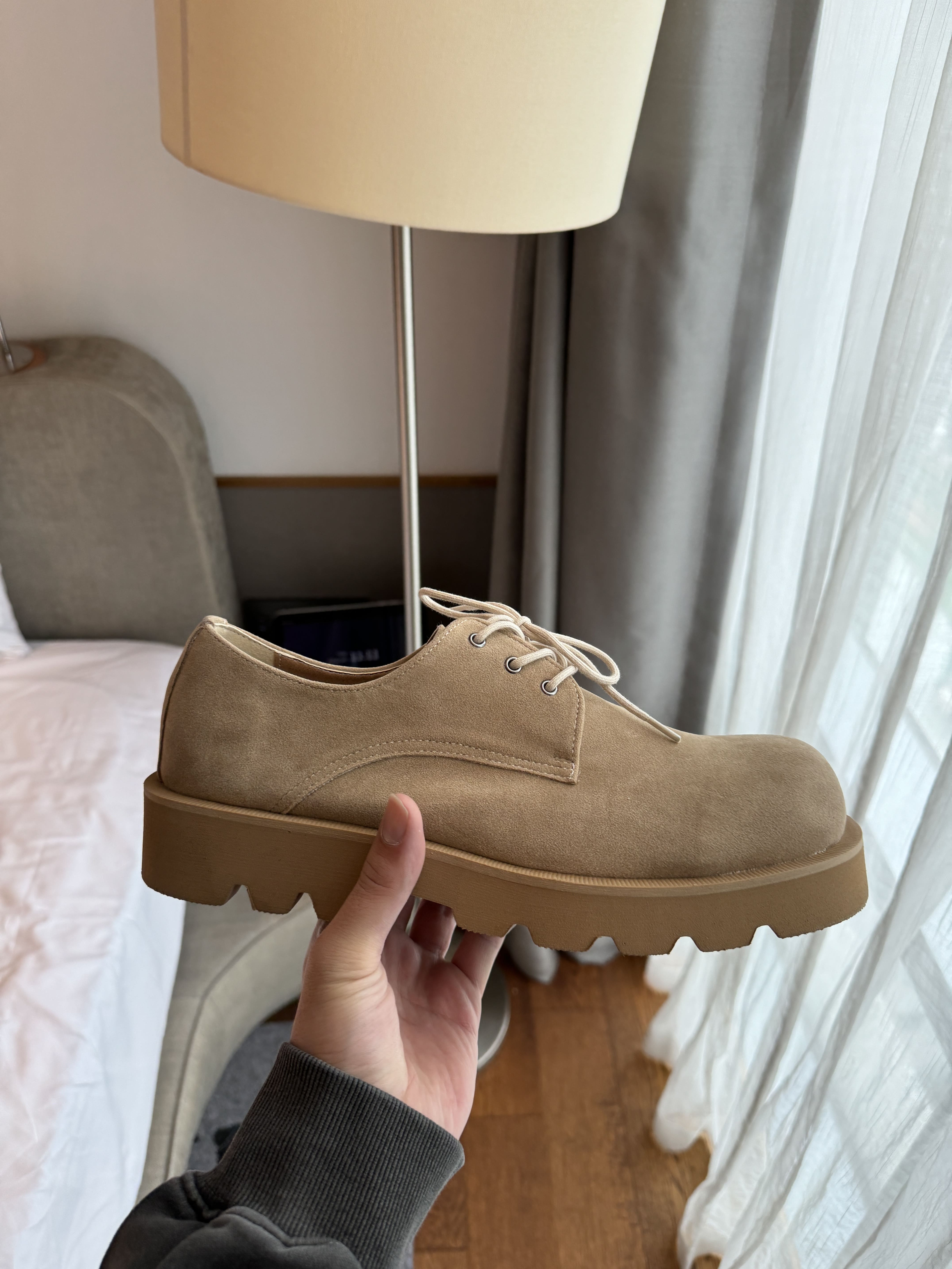 [BEST] 廢土荒原 麂皮 沙漠色 增高 鋸齒鞋（部分現貨）