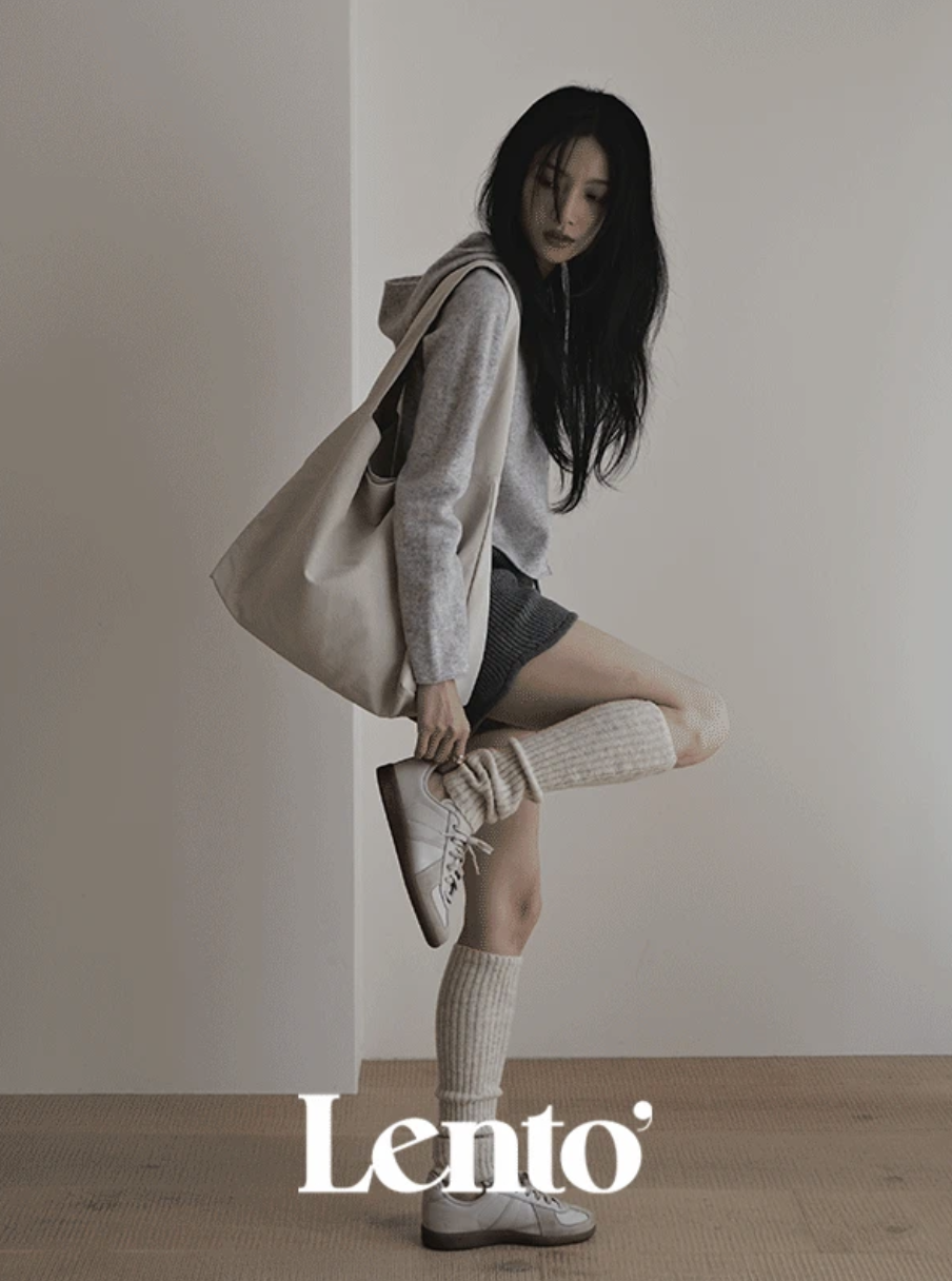 預訂｜SLOWAND #LENTO. Cracker Leather Sholder Bag (4 Color)