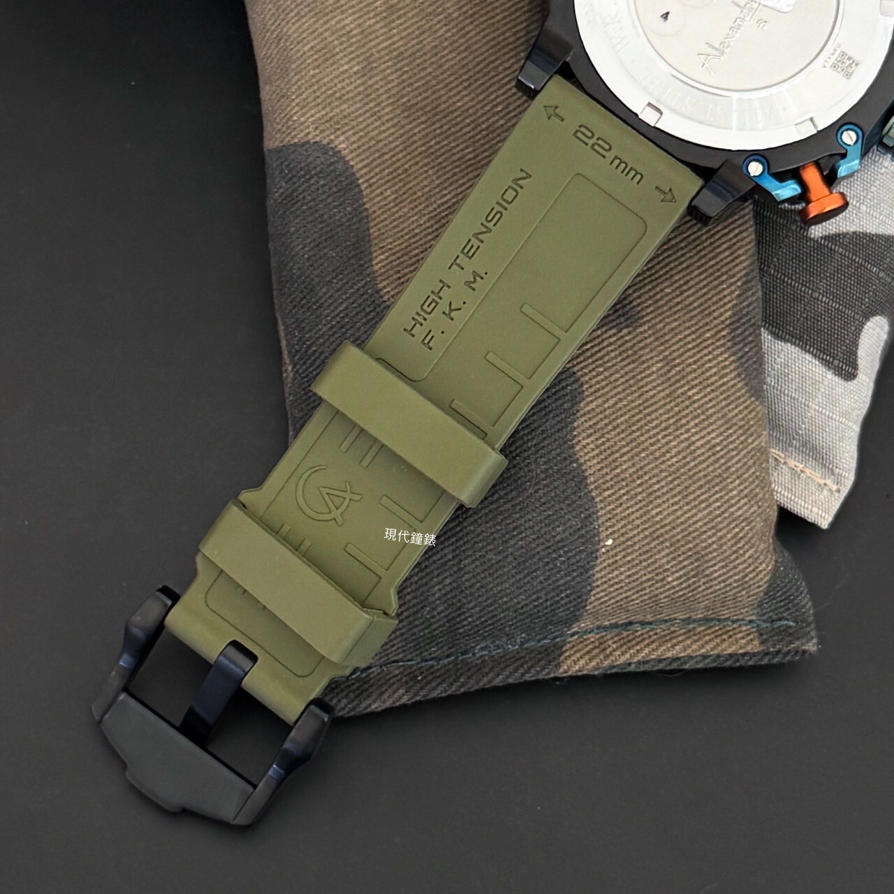 【Alzxander Christie】AC6491 BCR系列 氟橡膠款 6491BCRGAGN 47mm 現代鐘錶