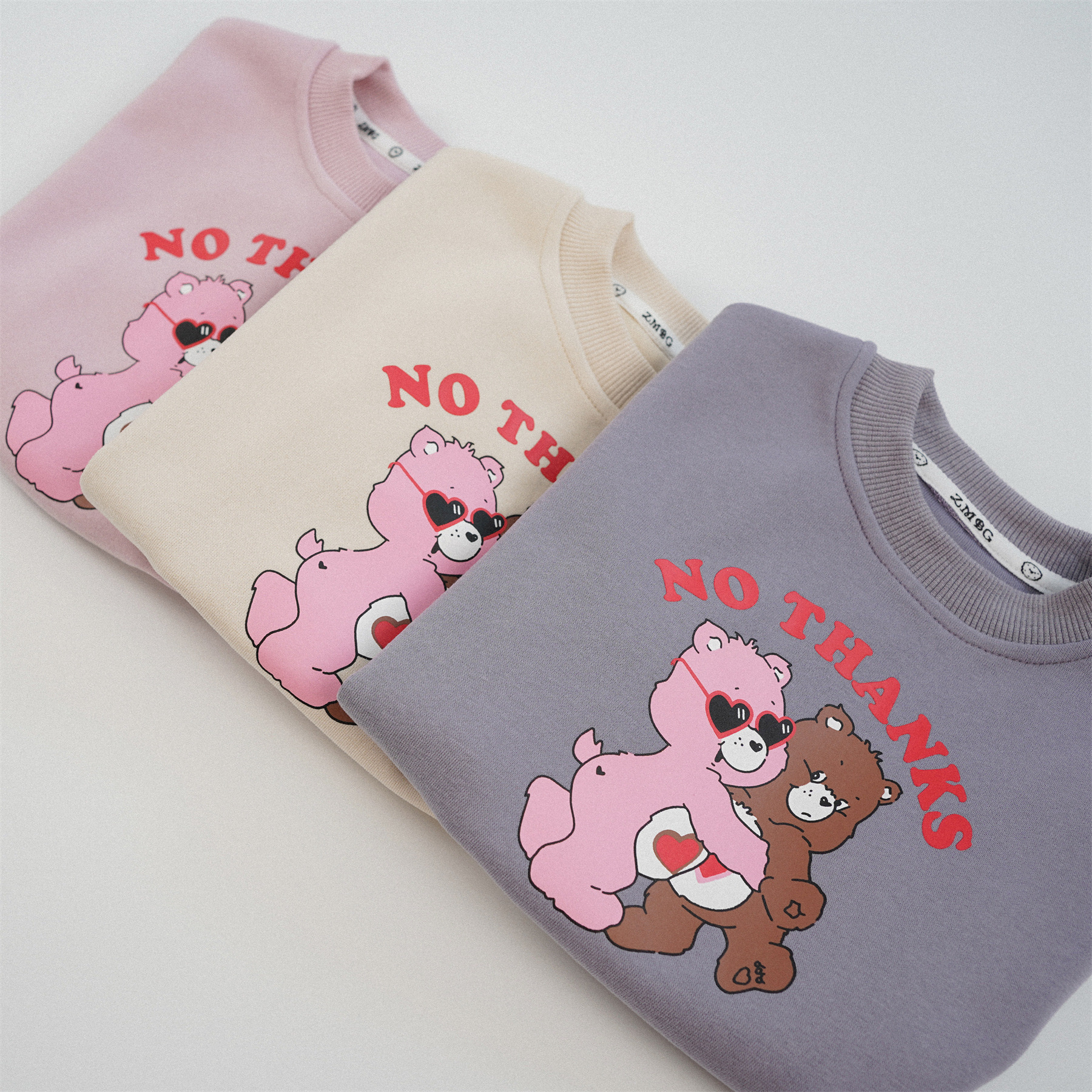 親子裝_抱抱糖果熊上衣