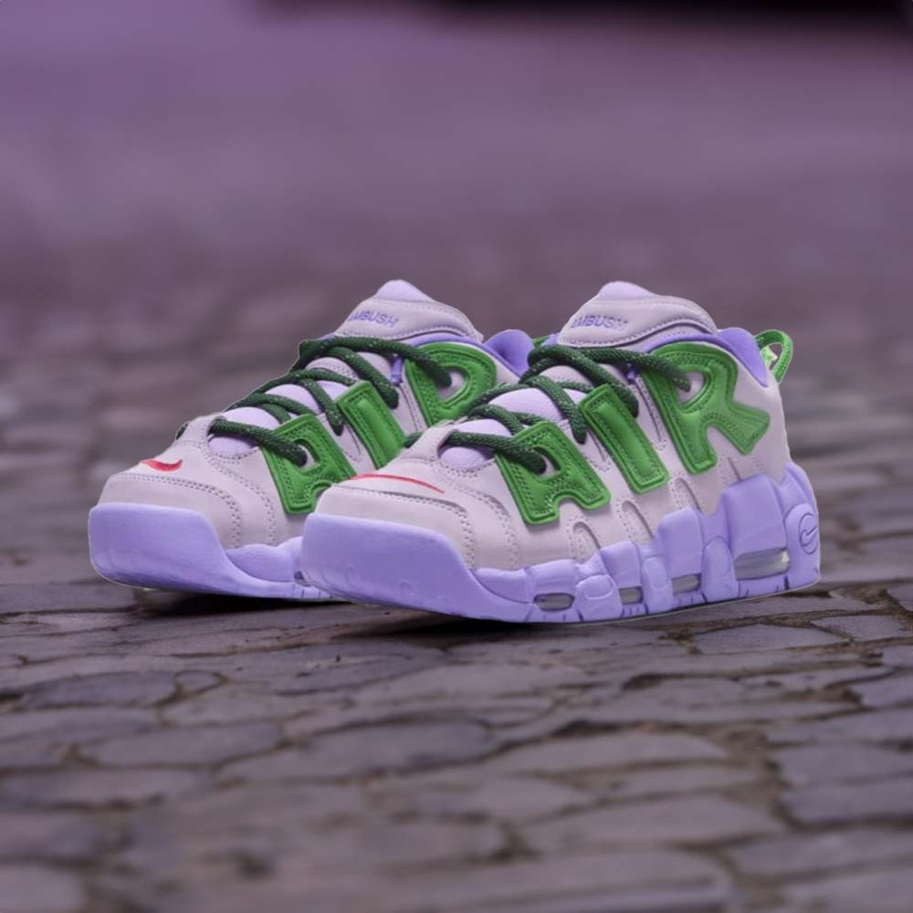 Ambush x Nike Air More Uptempo 紫綠 FB1299-500