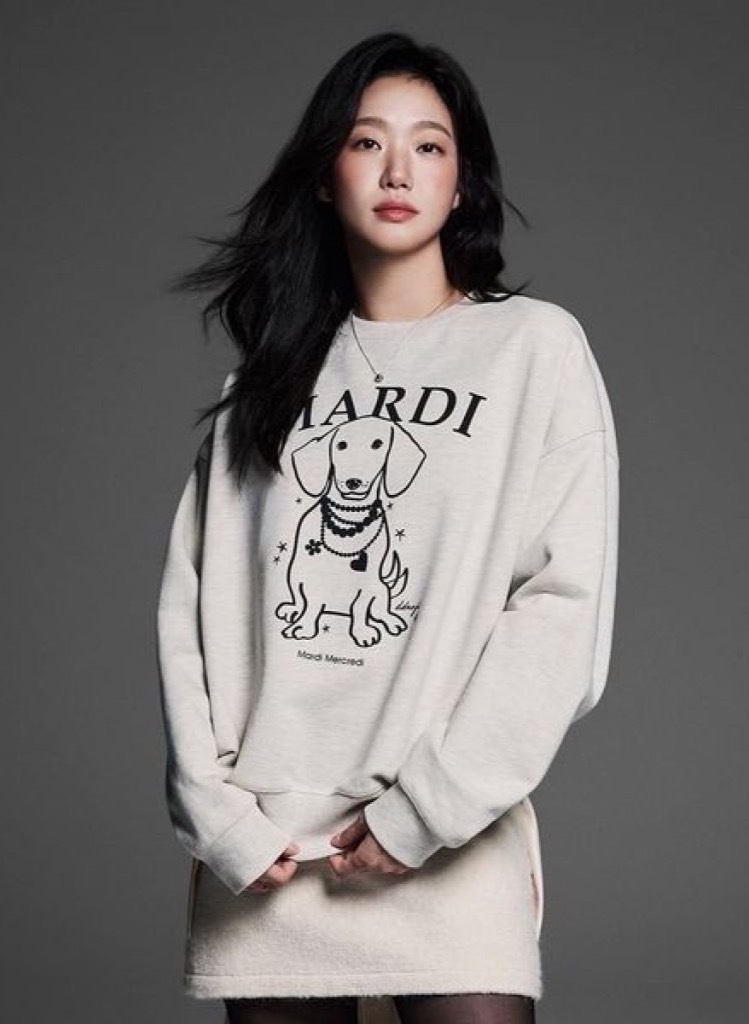 限時預購 mardi mercredi 狗狗系列大學T規格