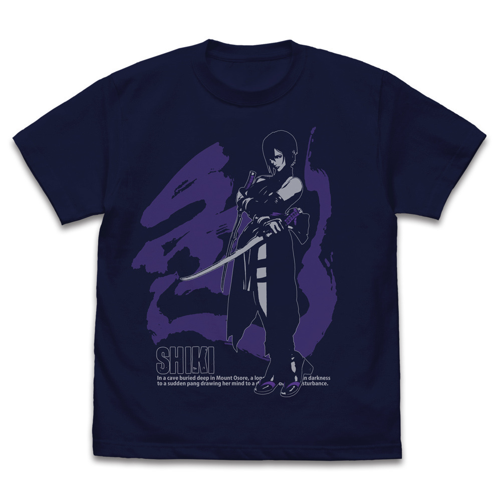 Cospa 0908 SAMURAI SPIRITS 色 Tシャツ [SAMURAI SPIRITS] NAVY