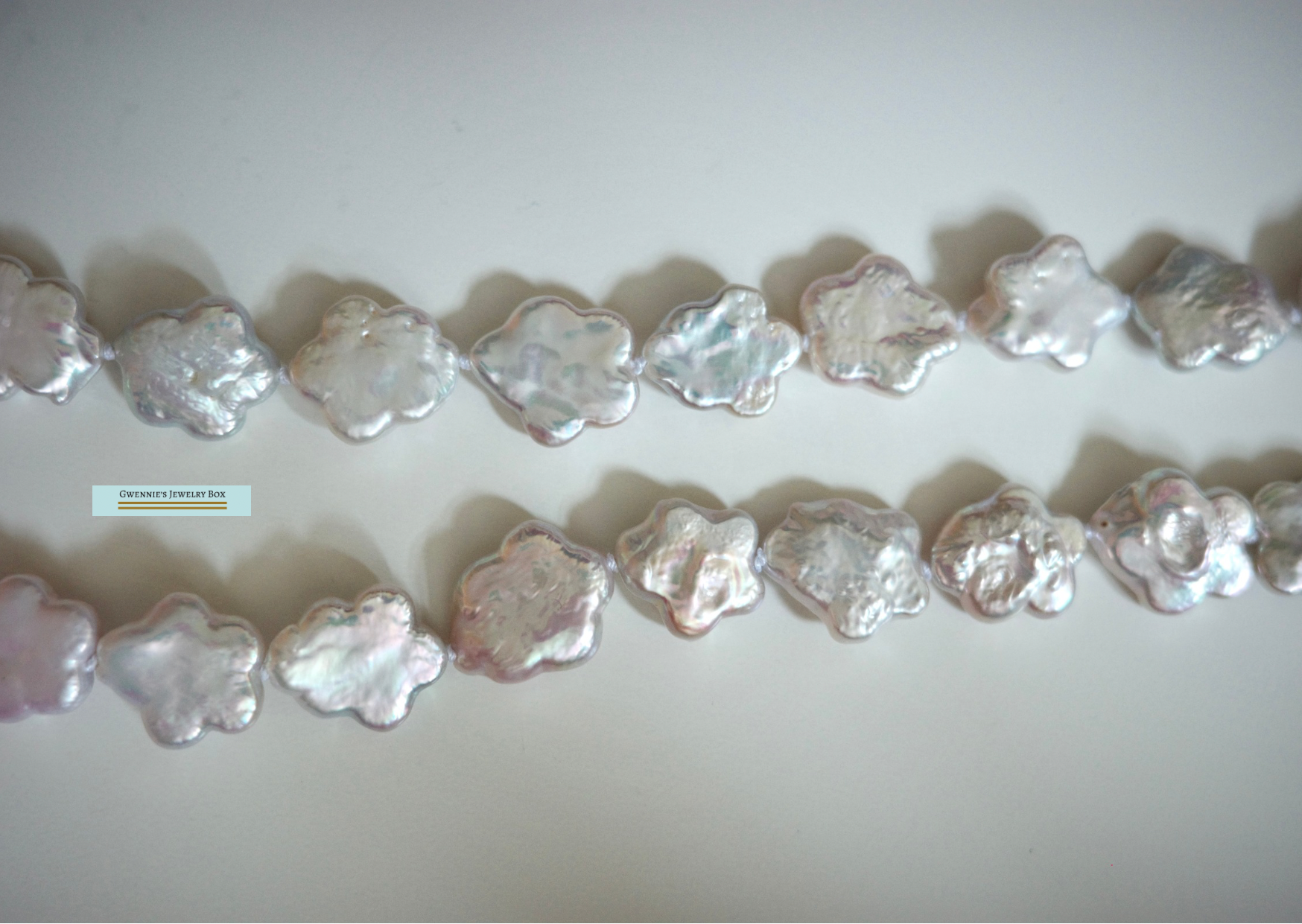 花海巴洛克珍珠項鍊