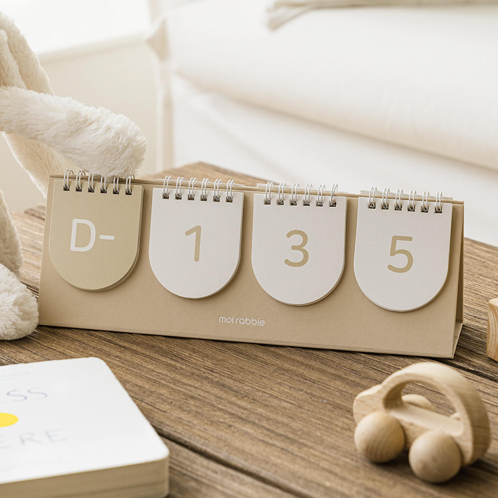 韓國製新生兒D-day Calendar