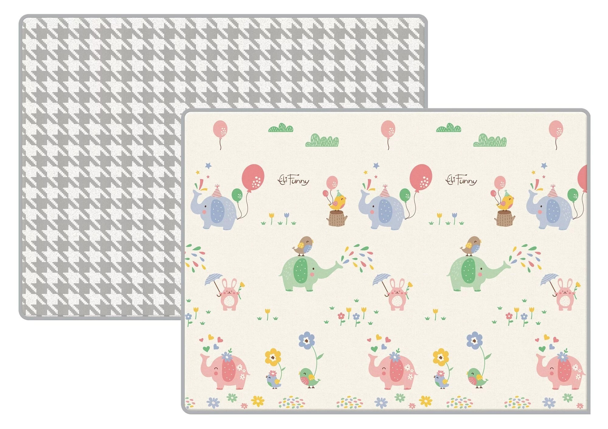 韓國PARKLON 雙面包邊爬行墊