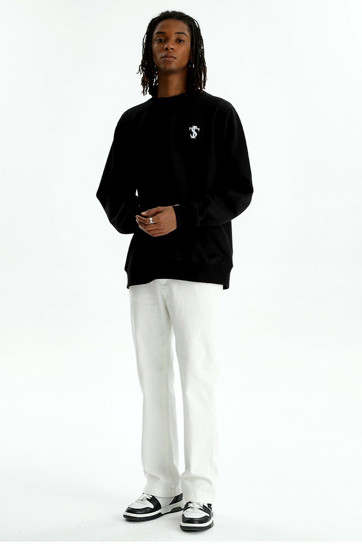 ASEN同款 STK SmallTownKid 刺繡小標 多色基礎 大學T