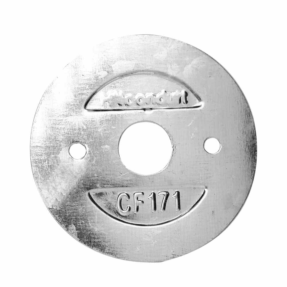 HN026-A  鐵圓形司令箱暗蓋 有Ø20mm孔