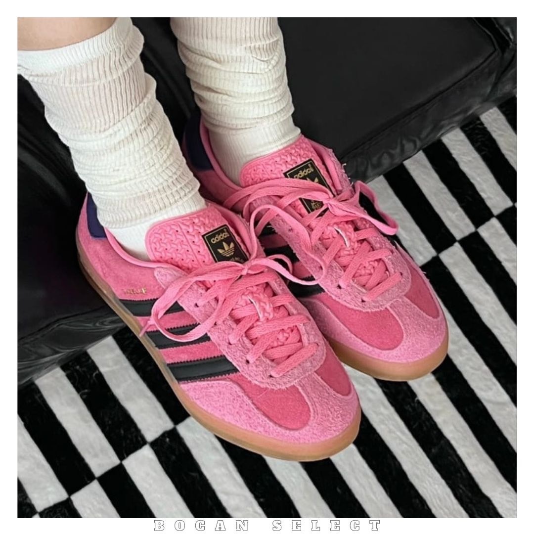 ADIDAS ORIGINALS GAZELLE INDOOR BLISS 粉紅 熊抱哥 IE7002