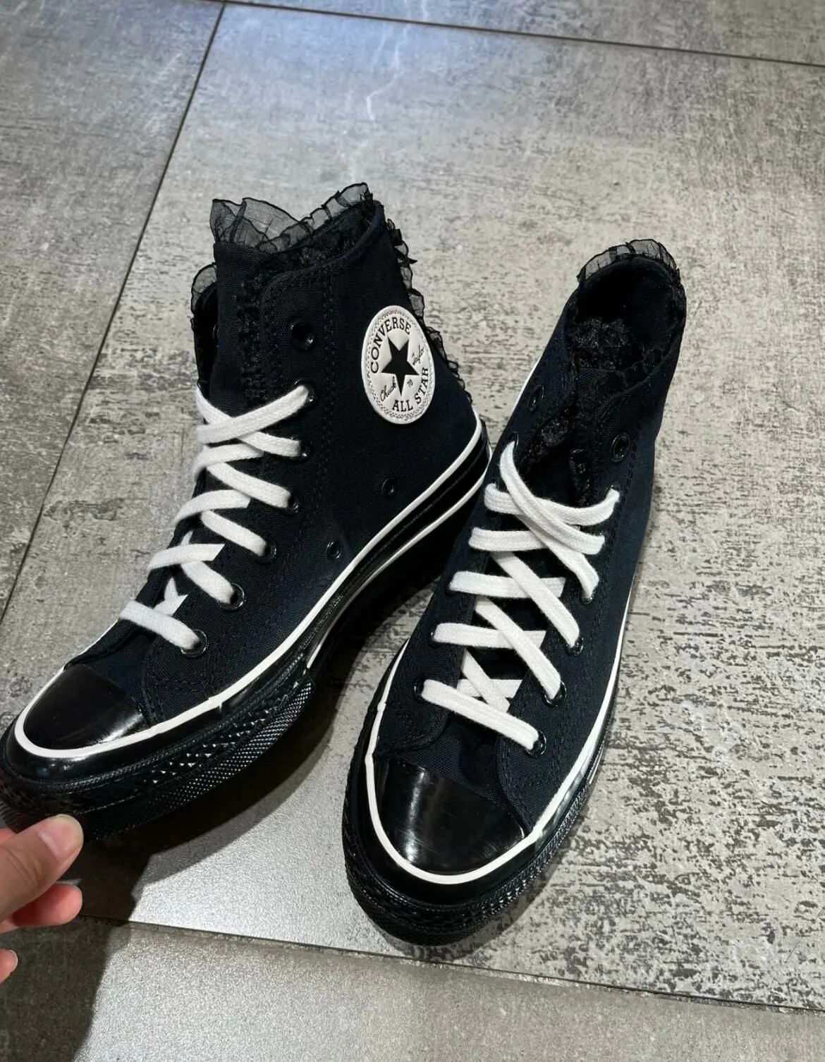 CONVERSE CHUCK 70 HI LACE BLACK