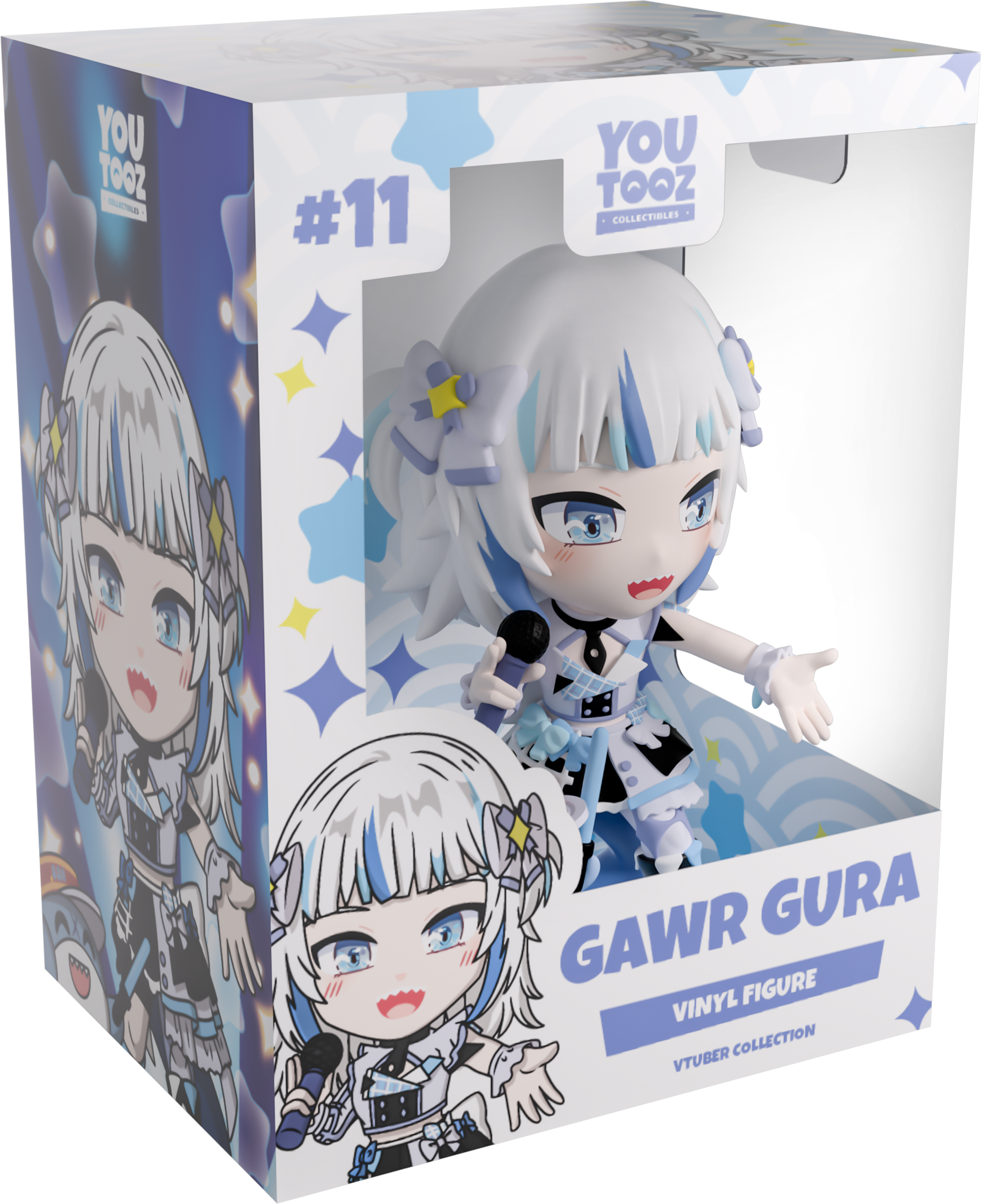 「官品現貨」hololive x youtooz Gawr Gura Figure🔱