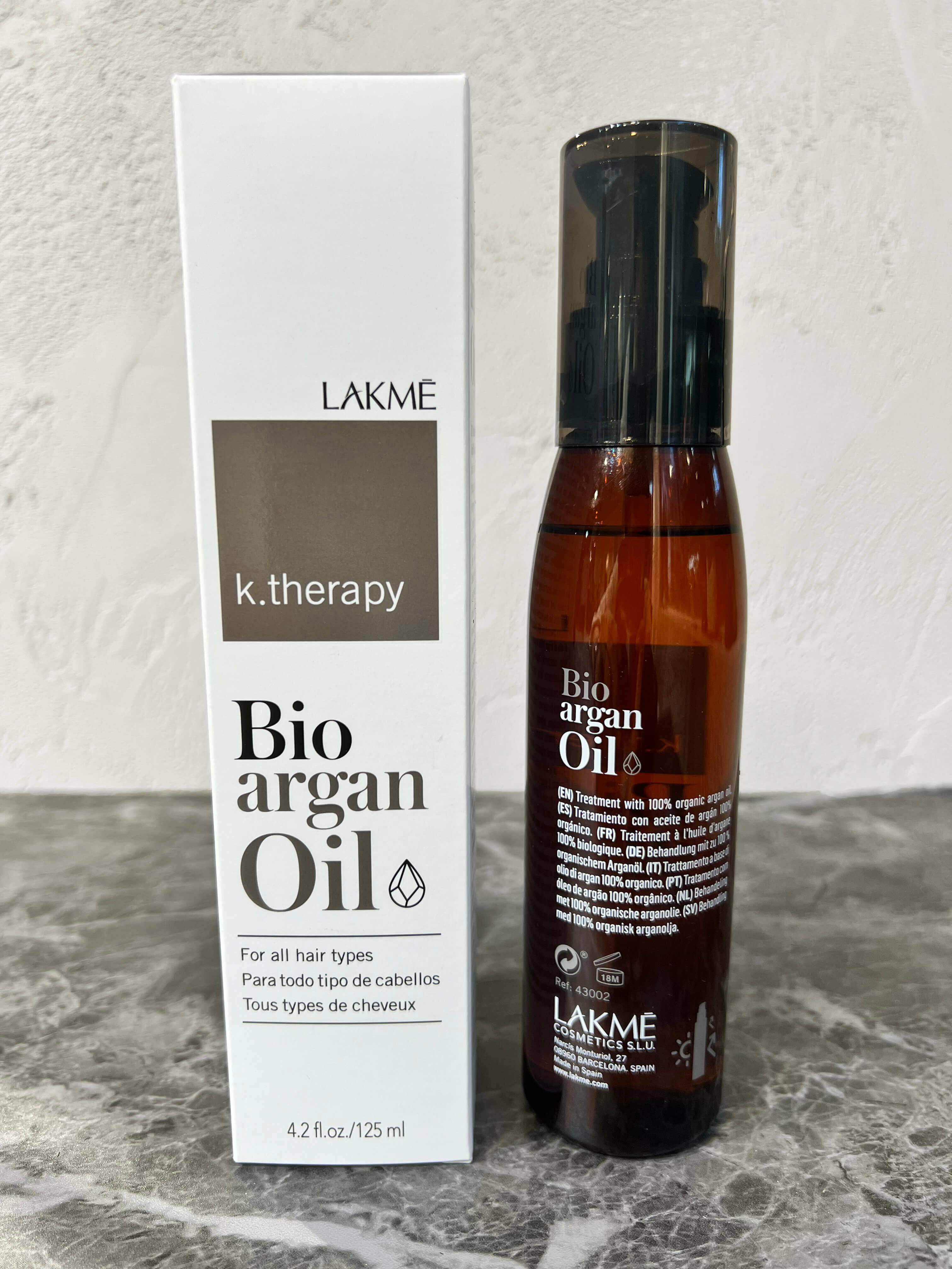 LAKME K.therapy Bio argan Oil 100%有機摩洛哥油 125ml