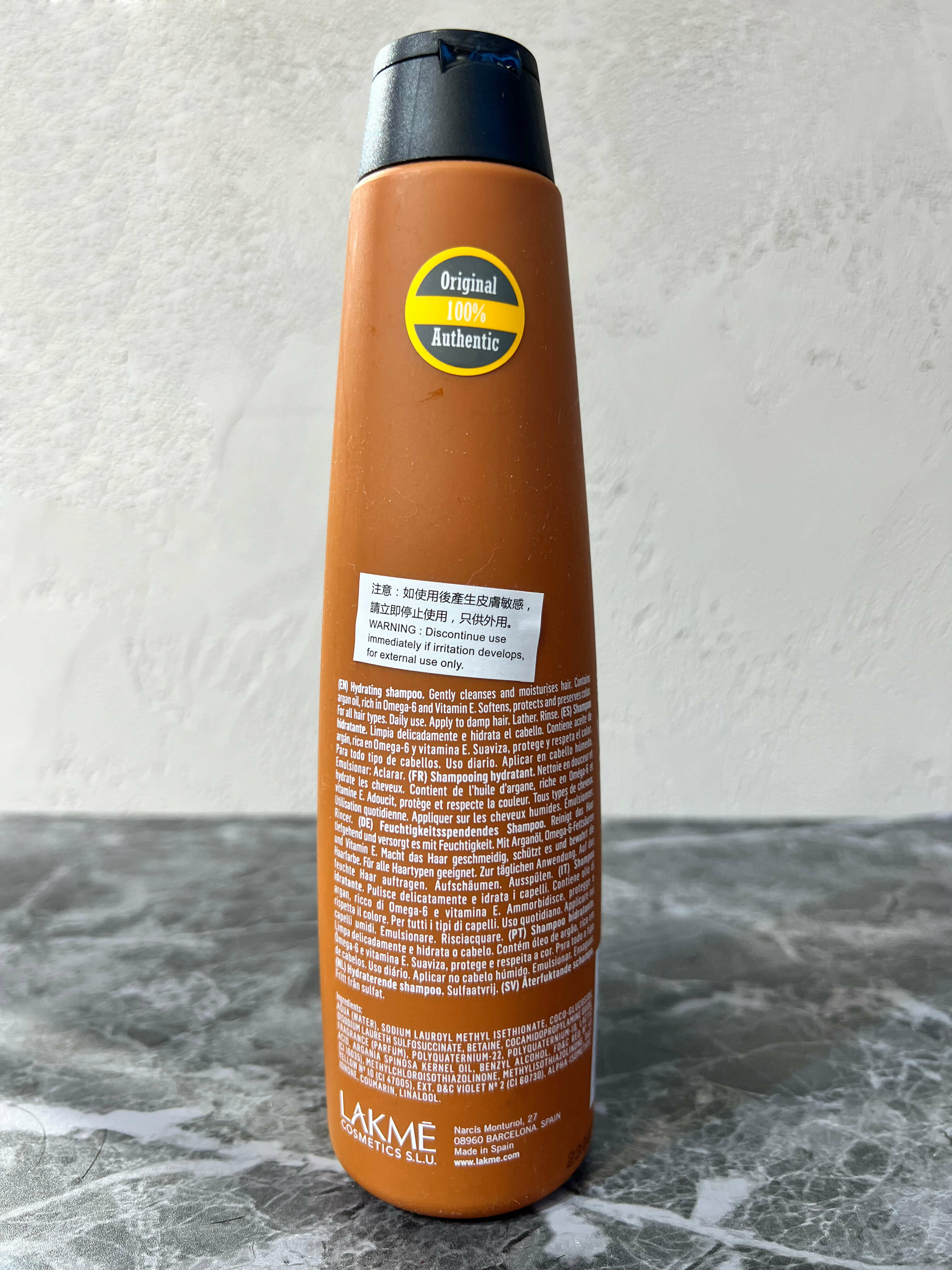 LAKME K.therapy Bio argan Hydrating Shampoo 100%有機摩洛哥油保濕洗髮水 300ml