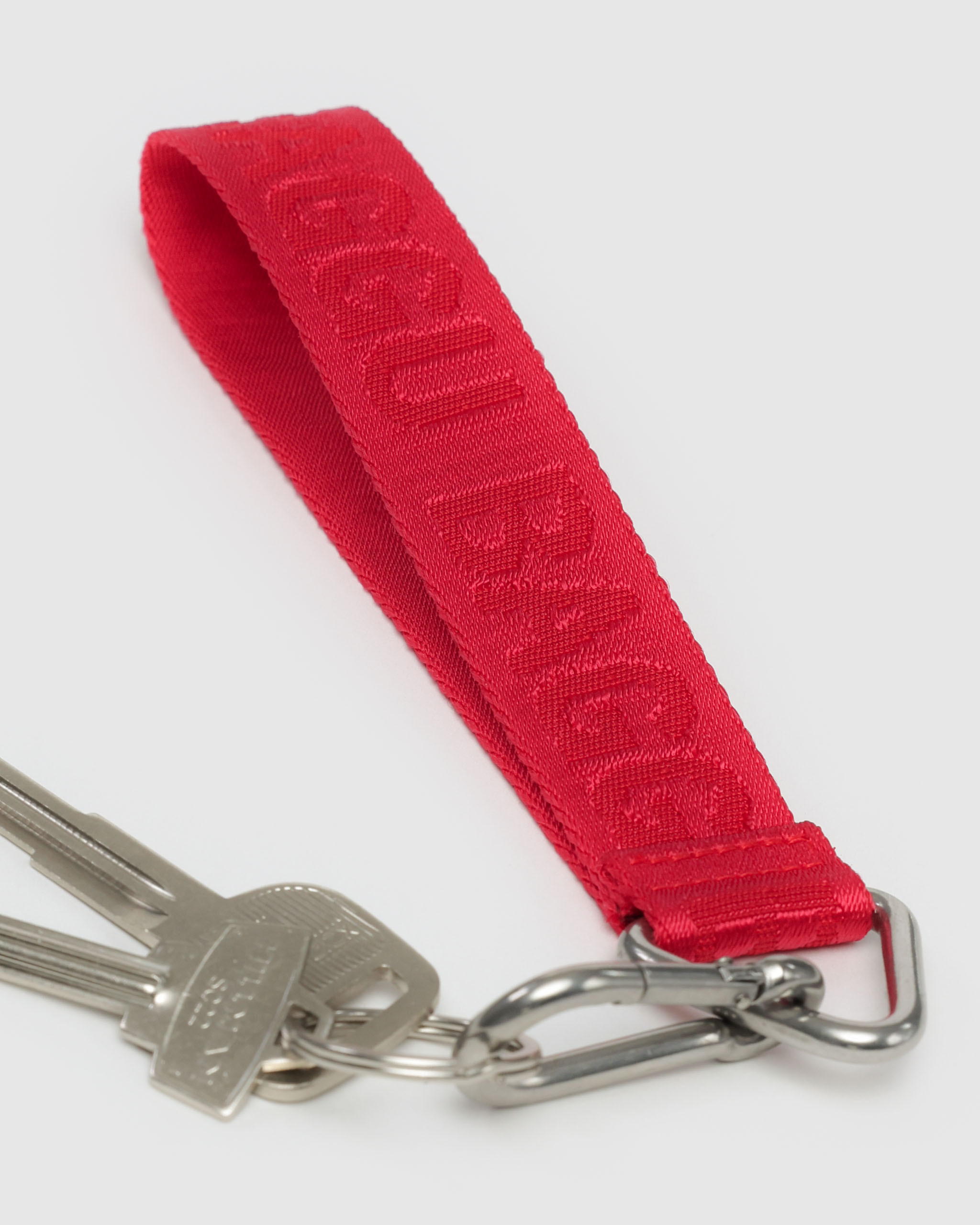 Logo Keychain - Red | BAGGU