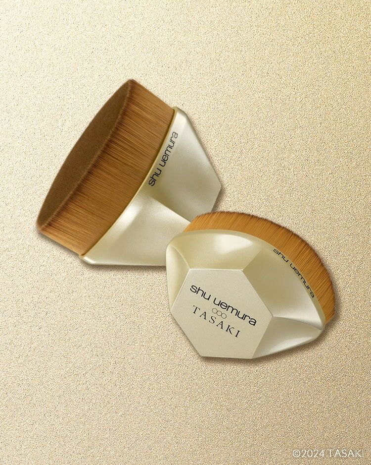 [限定] SHU UEMURA x TASAKI Petal 55 Foundation Brush 花瓣55粉底刷