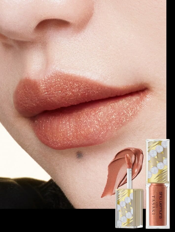 [限定] SHU UEMURA x TASAKI Kinu Rouge Cream 絹感唇釉