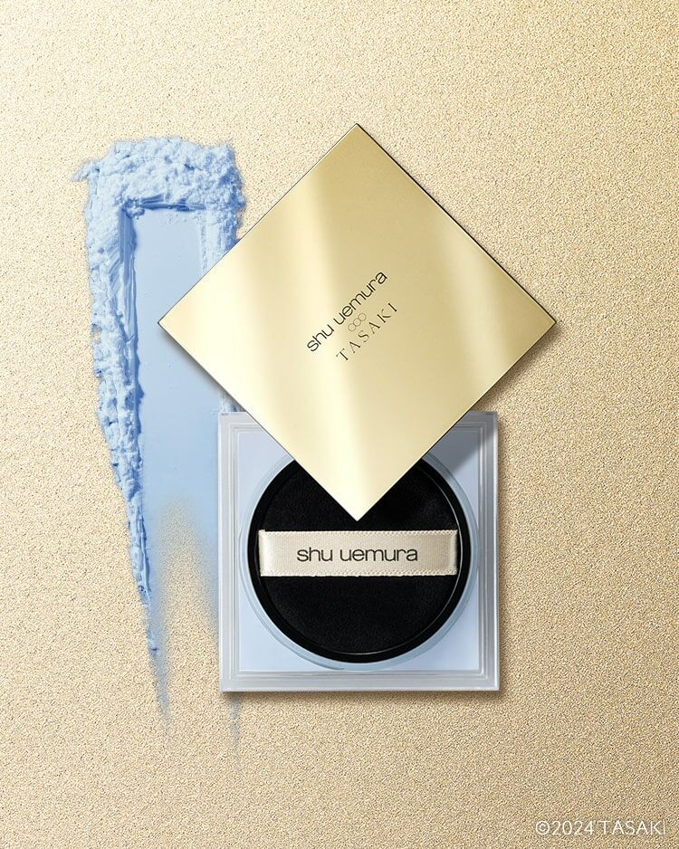 [限定] SHU UEMURA x TASAKI Unlimited Mopo Loose Powder Aotake Blue 無限輕透定妝蜜粉