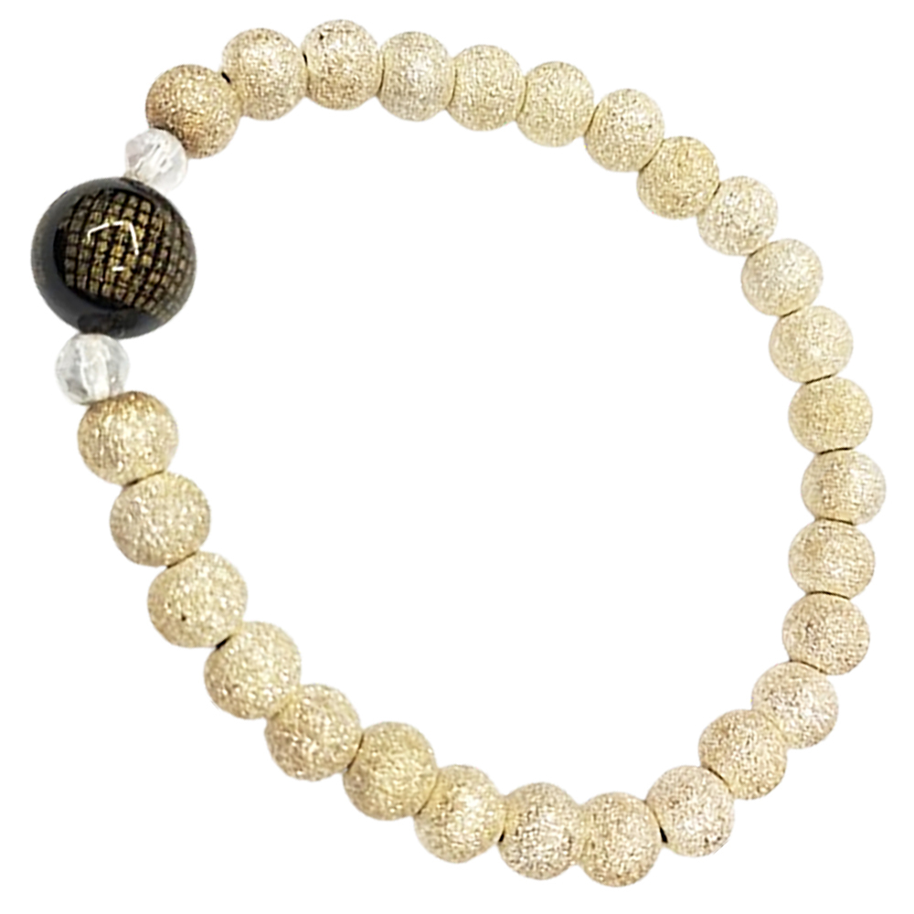 心經{毫雕}+925純銀 銀砂珠手珠6mm【十方】143480