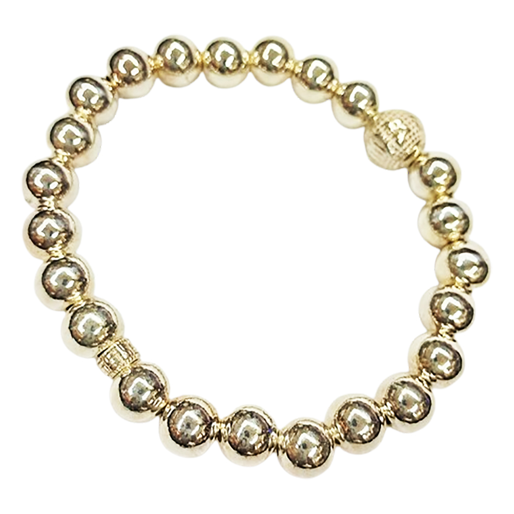 六字真言+純銀925手珠8mm【十方】141306