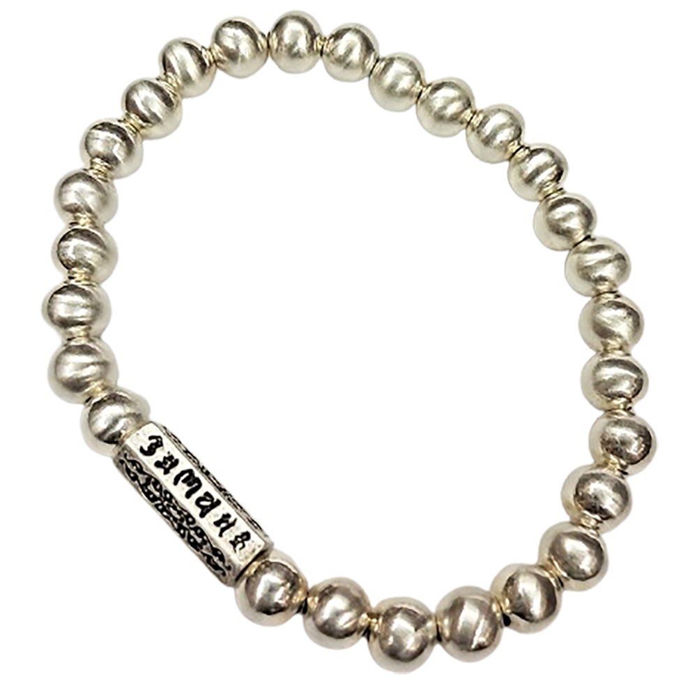 轉經輪925純銀+925銀手珠6mm【十方】146109