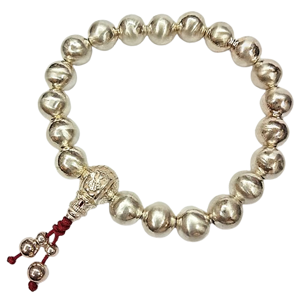 六字真言925純銀手珠10mm【十方】147642