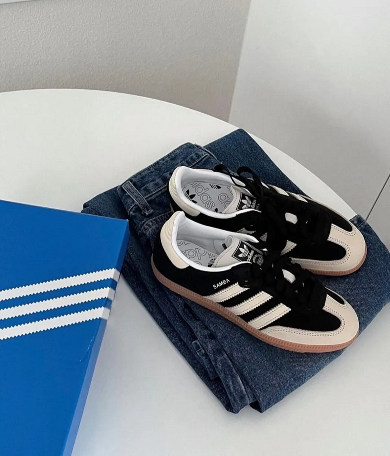 【預訂】 ADIDAS SAMBA OG 黑杏-UNISEX
