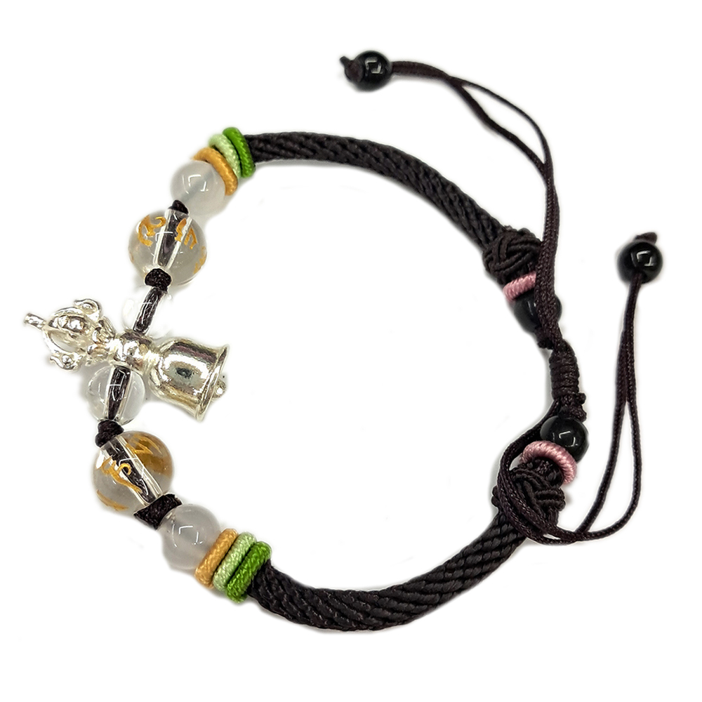 金剛鈴{純銀}中國結手鍊【十方】151542