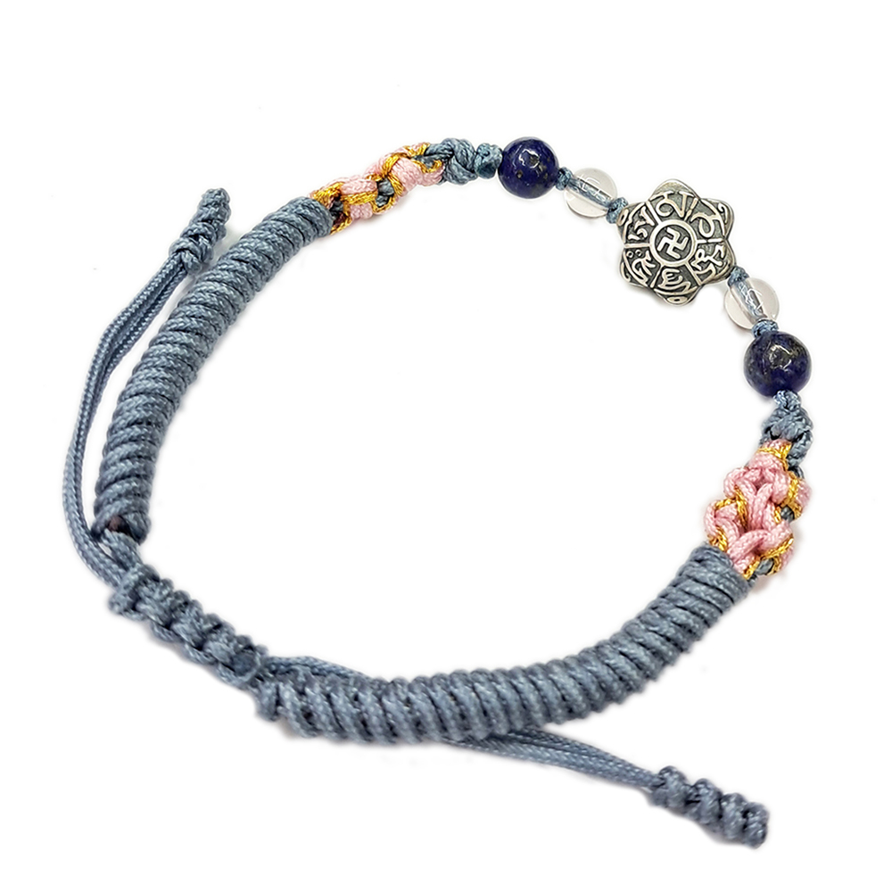 六字真言{純銀}中國結手鍊【十方】151568