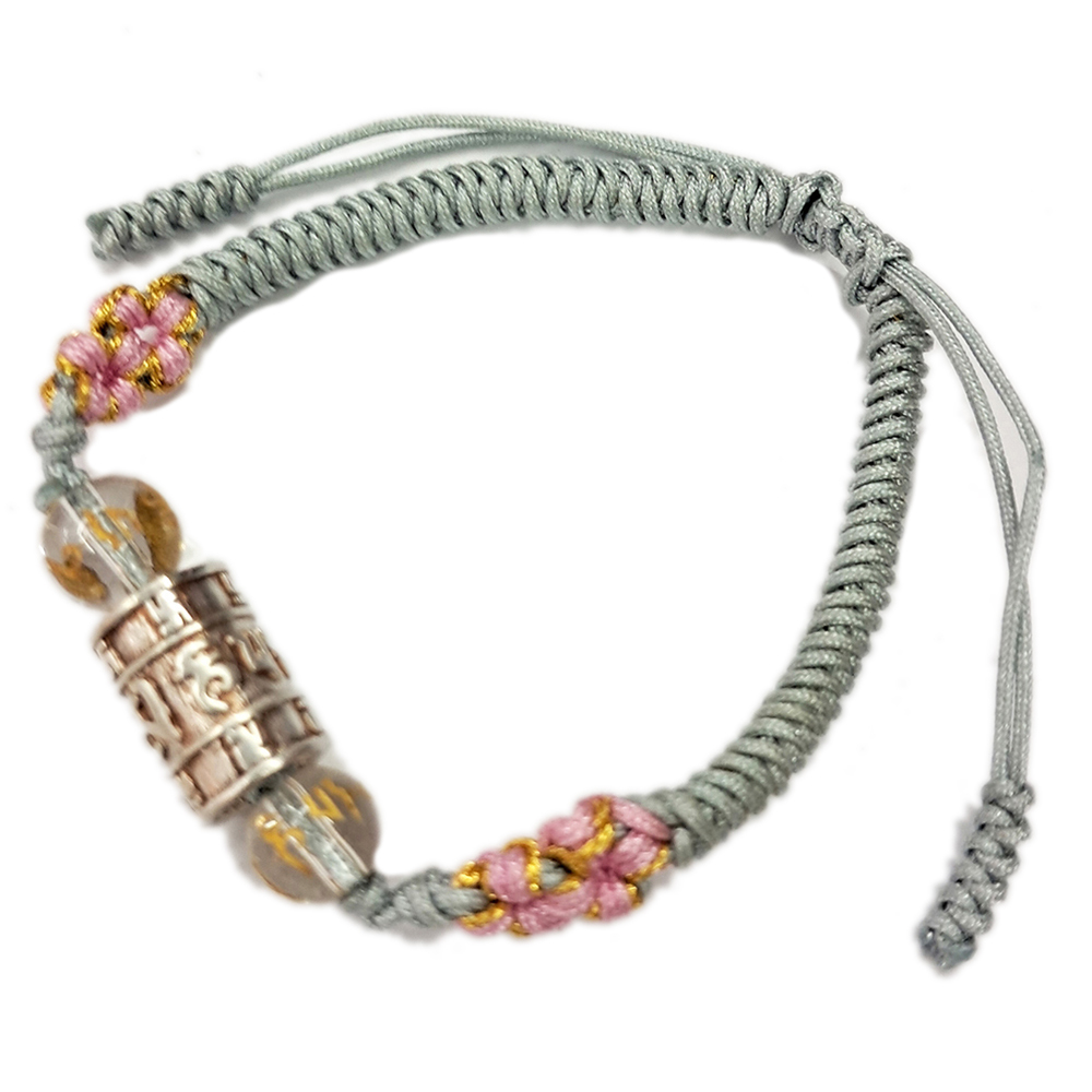 轉經輪{純銀} 中國結手鍊【十方】151649