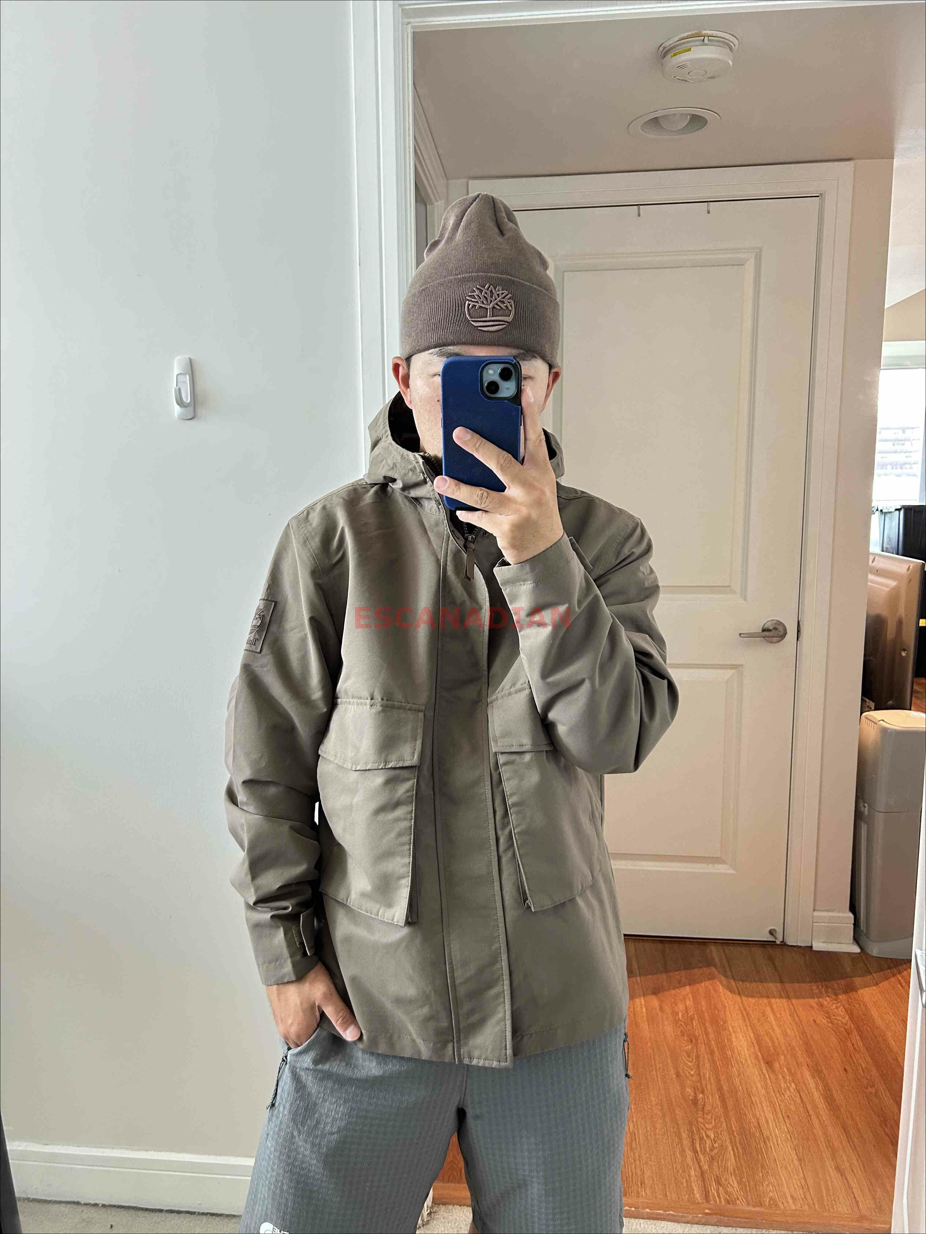 Timberland 大人 防風 防水 硬挺工裝 連帽 衝鋒衣 (2色)