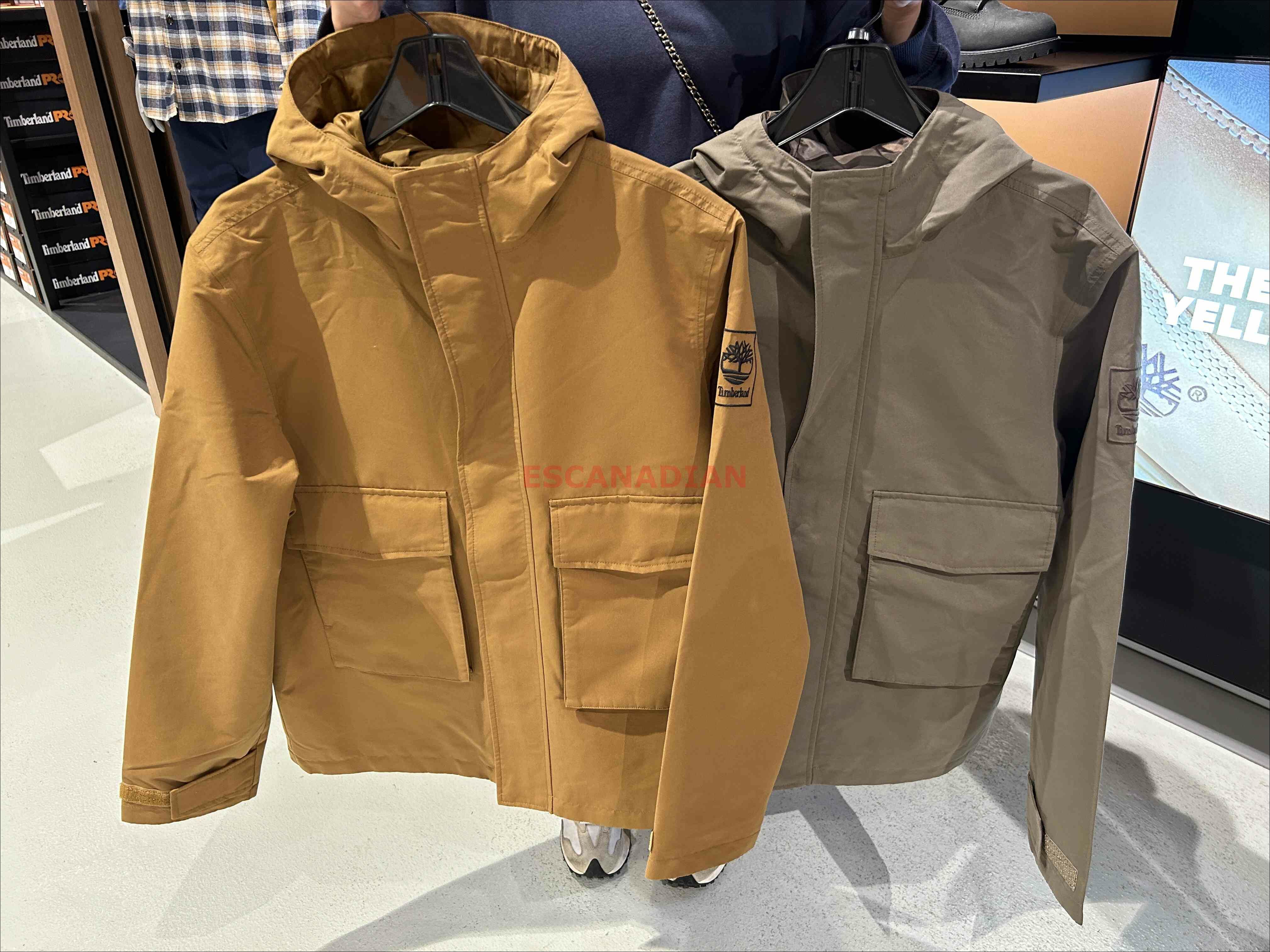 Timberland 大人 防風 防水 硬挺工裝 連帽 衝鋒衣 (2色)