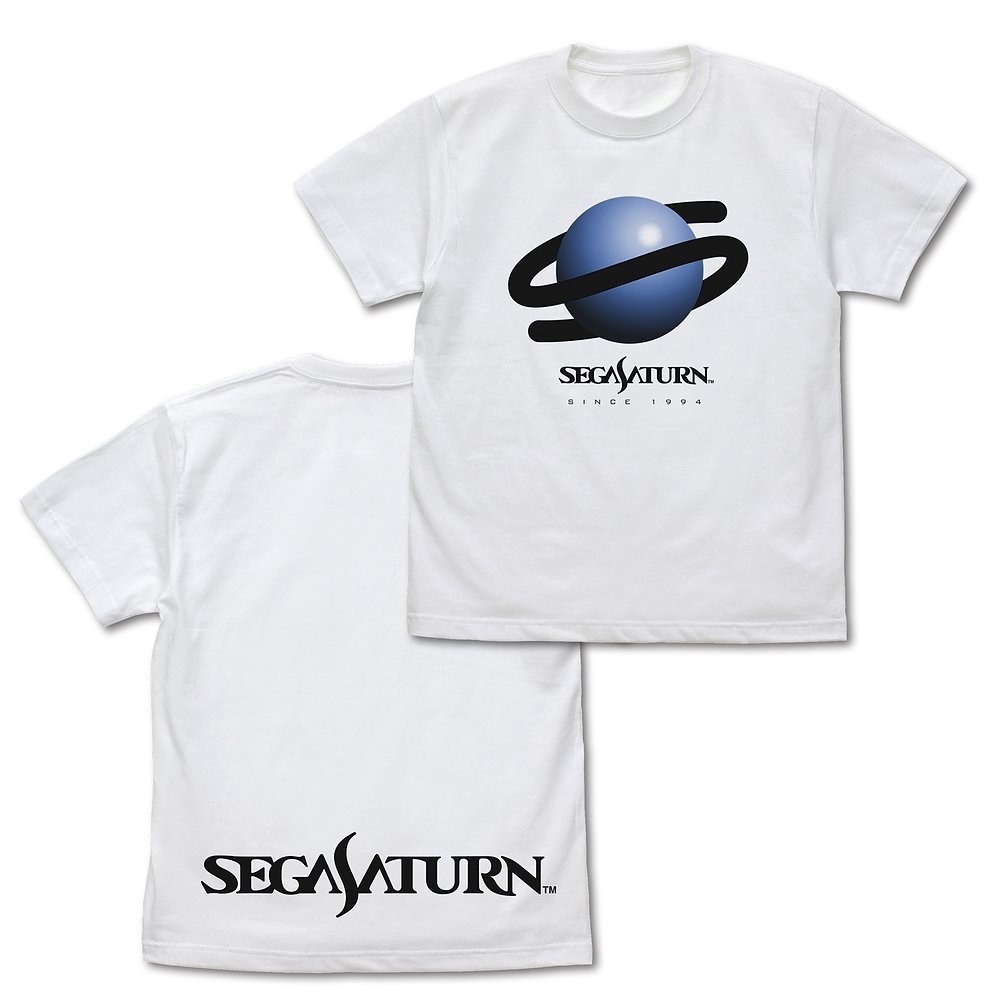 Cospa 1015 セガサターン シンボル Tシャツ [セガサターン] WHITE