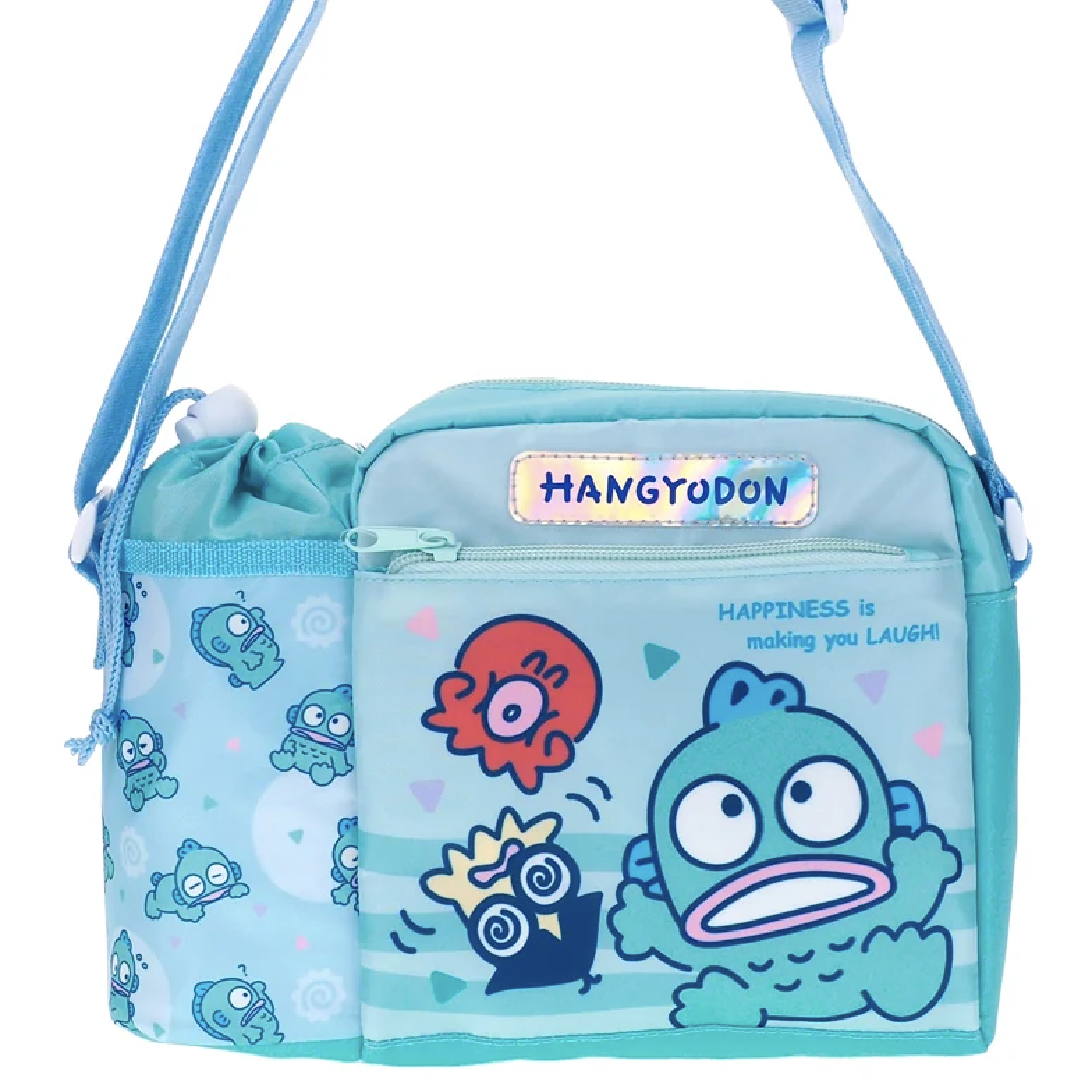 Hangyodon 小童斜揹袋連水樽格 9-8321-6
