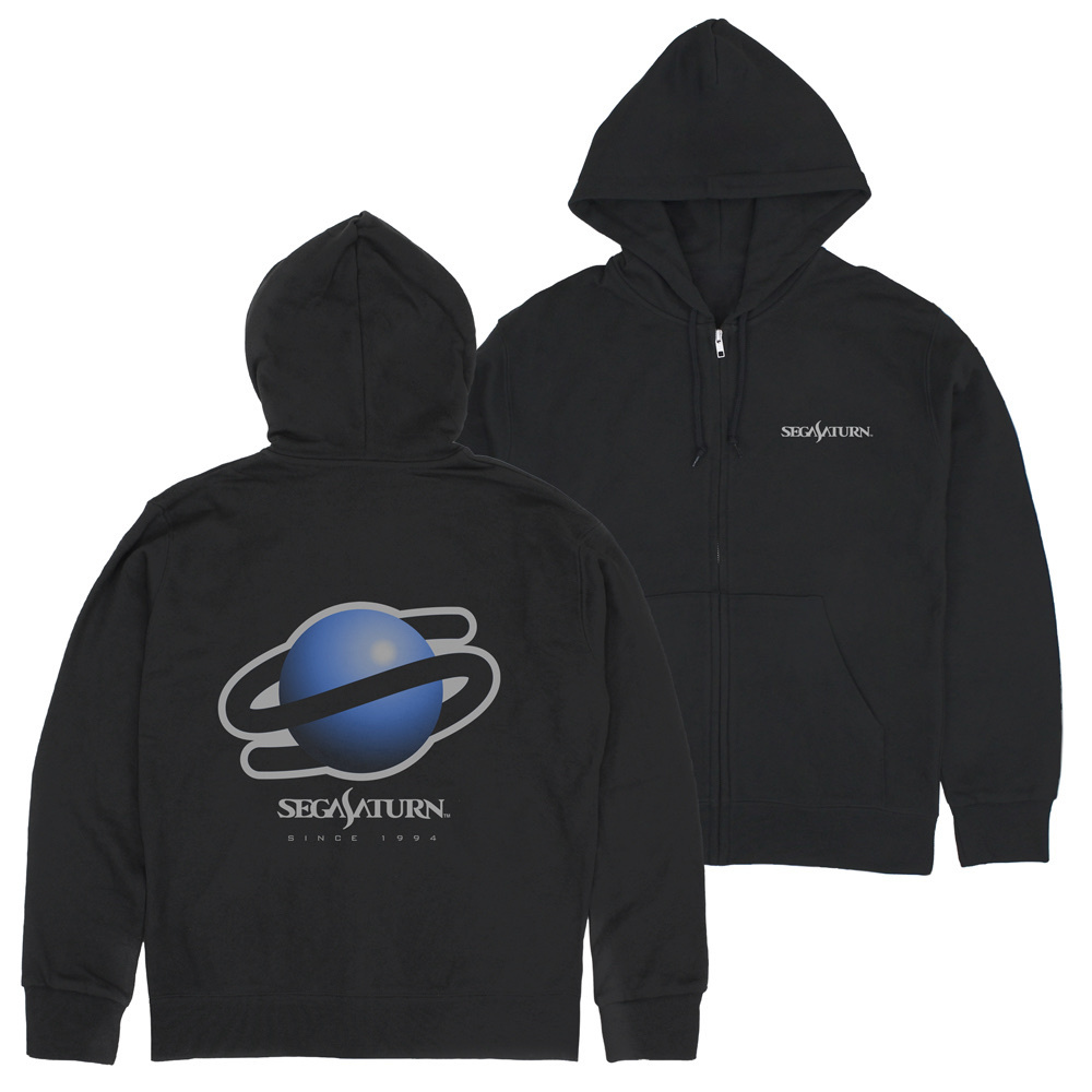 Cospa 1015 セガサターン ロゴ ジップパーカー [セガサターン]