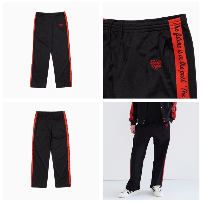 HUMAN MADE BLACK TRACK PANTS - PRE ORDER ITEM (預訂中)